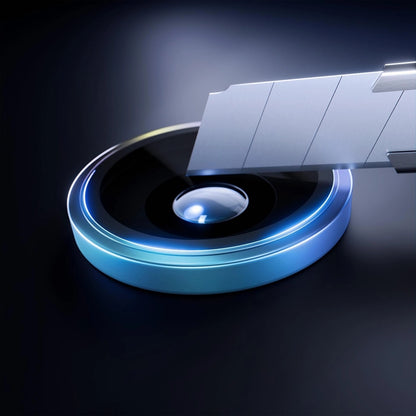 3mk Objektyvo apsauga Pro - Kameros objektyvo stiklas, skirtas iPhone Air (Vaivorykštė)