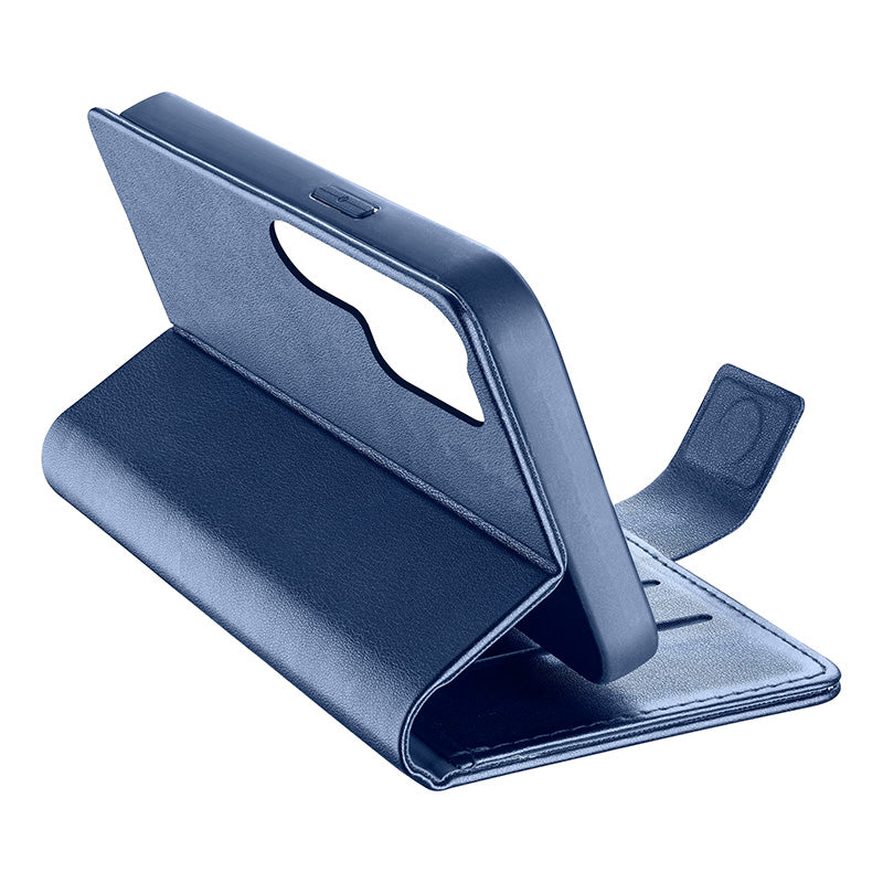 Cellularline Book Agenda – dėklas „Samsung Galaxy S24 Ultra“ (tamsiai mėlynas)