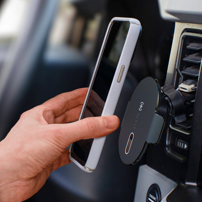 Speck ClickLock automobilio laikiklis ventiliacijai su MagSafe – Automobilio laikiklis (juodas)