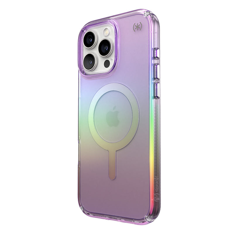 Speck Presidio2 Lux MagSafe - Dėklas iPhone 16 Pro Max (Amazing Purple / Clear)