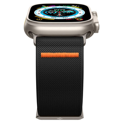 Spigen Fit Lite Ultra – dirželis, skirtas Apple Watch 42/44/45/49 mm (juodas)