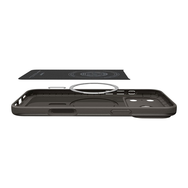 Spigen Thin Fit Mag MagSafe – Dėklas, skirtas iPhone 17 Pro Max (Gunmetal)
