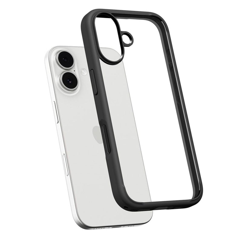 Spigen Ultra Hybrid - Dėklas skirtas iPhone 17 (Matinė juoda)