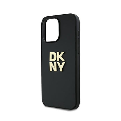 DKNY dirželis riešui su logotipu - dėklas iPhone 15 Pro Max (juodas)