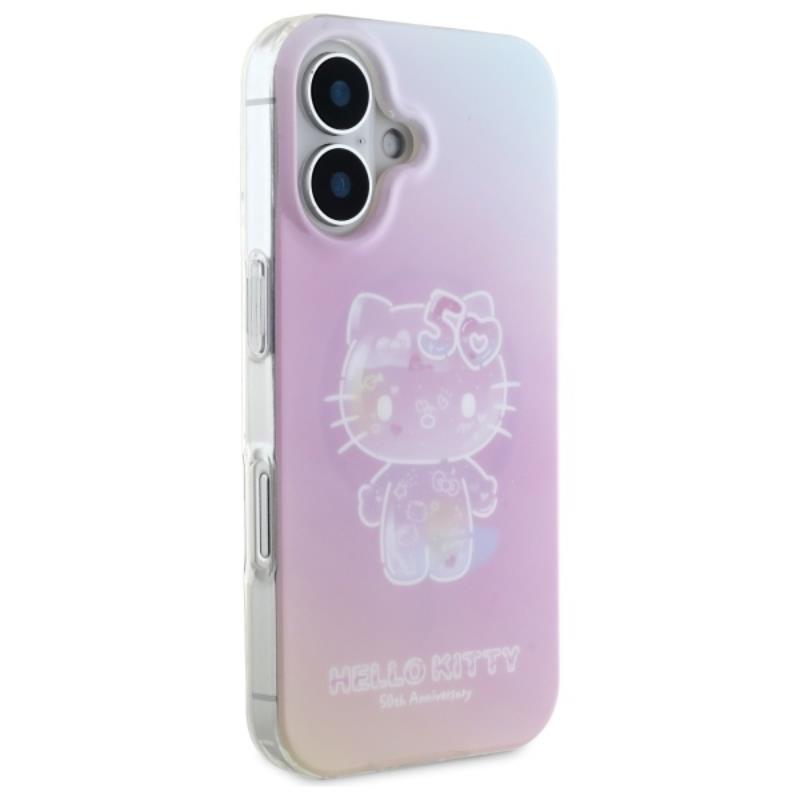 Hello Kitty IML 50-mečio jubiliejus MagSafe – dėklas, skirtas iPhone 16 (rožinis)