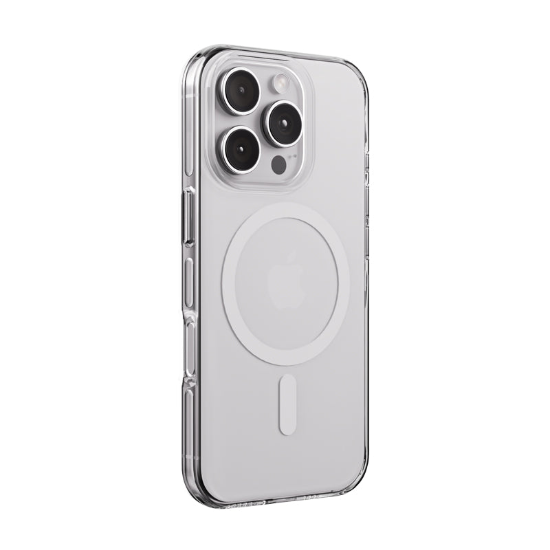 Crong Clear MAG Pro – „iPhone 16 Pro Max“ dėklas su MagSafe (skaidrus)