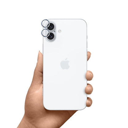 3mk HARDY Objektyvo apsauga Pro – Kameros objektyvo stiklas iPhone 17 (Sidabrinė)