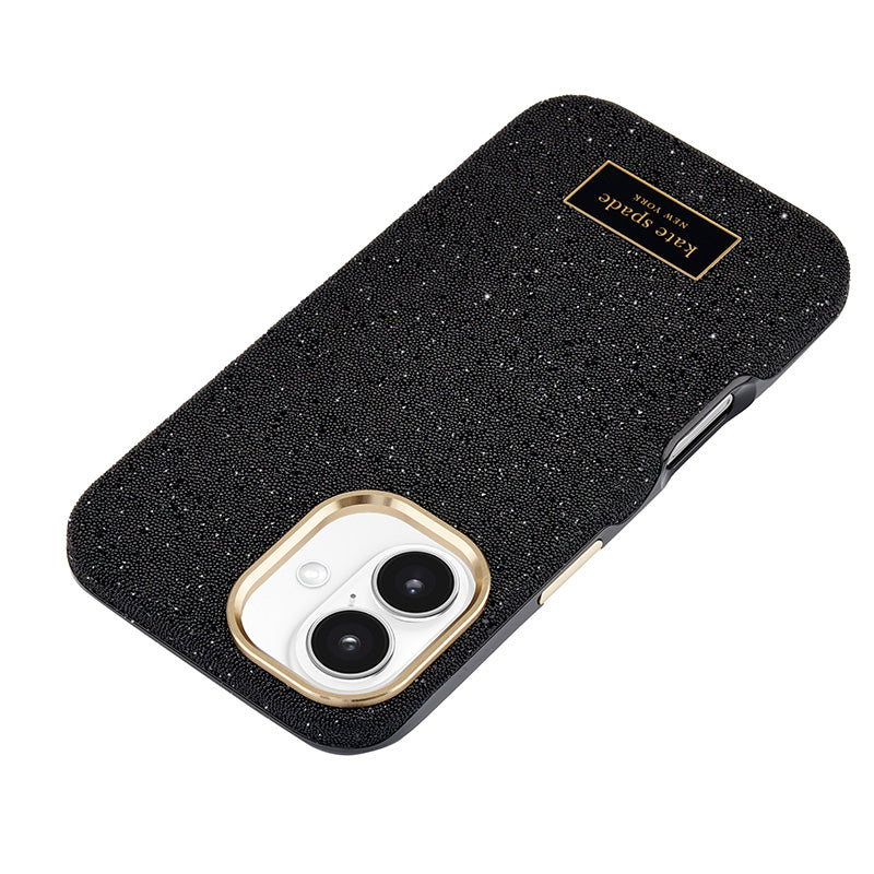 Kate Spade New York Crystal Pave MagSafe – „iPhone 16“ dėklas (Nightfall)