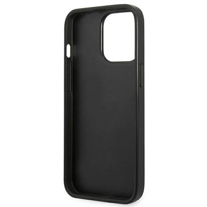 Karl Lagerfeld Perforated Allover – dėklas, skirtas „iPhone 13 Pro Max“ (oranžinė)
