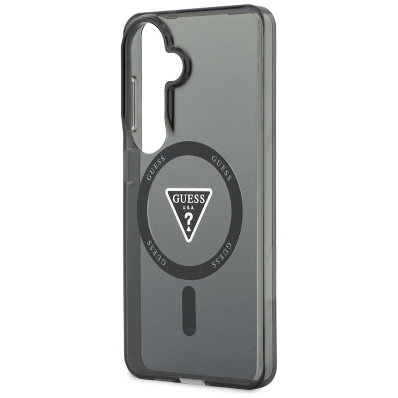 Guess IML Gradient Triangle MagSafe - Samsung Galaxy S26 dėklas (juodas)