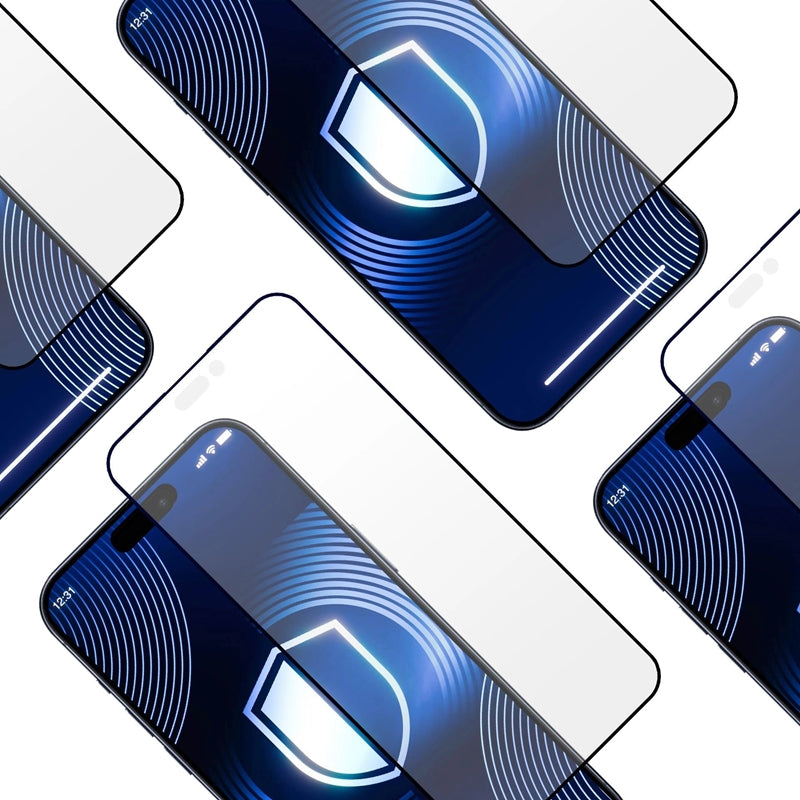 3mk HardGlass Matt Max - Matinis grūdintas stiklas, skirtas iPhone 17 Pro