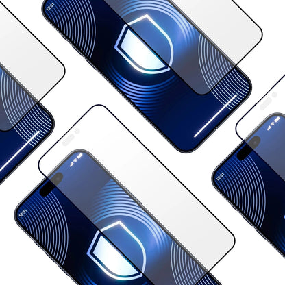 3mk HardGlass Matt Max - Matinis grūdintas stiklas, skirtas iPhone 17 Pro