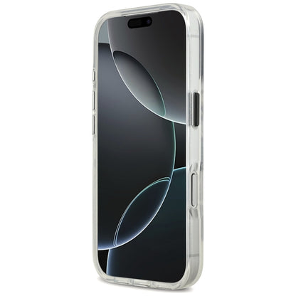 Karl Lagerfeld IML Karl Sketch Logo MagSafe dėklas iPhone 17 Pro (Skaidrus)