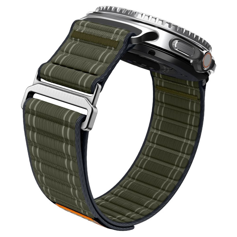 Spigen WBF0 Band - Žalias dirželis Samsung Galaxy Watch 8 / 8 Classic 40 / 44 / 46 mm