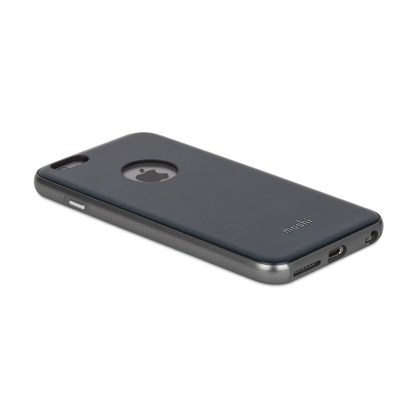 Moshi iGlaze Napa – dėklas skirtas iPhone 6s Plus / iPhone 6 Plus (Midnight Blue)