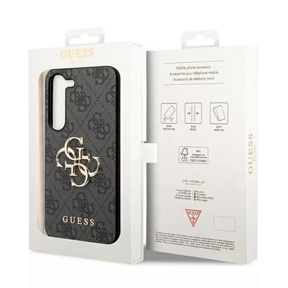 Guess 4G Big Metal Logo – dėklas Samsung Galaxy A55 5G (juodas)