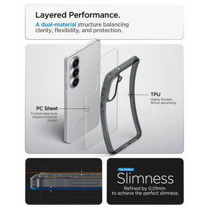 Spigen Ultra Hybrid – dėklas, skirtas Samsung Galaxy S26+ (Space Crystal)