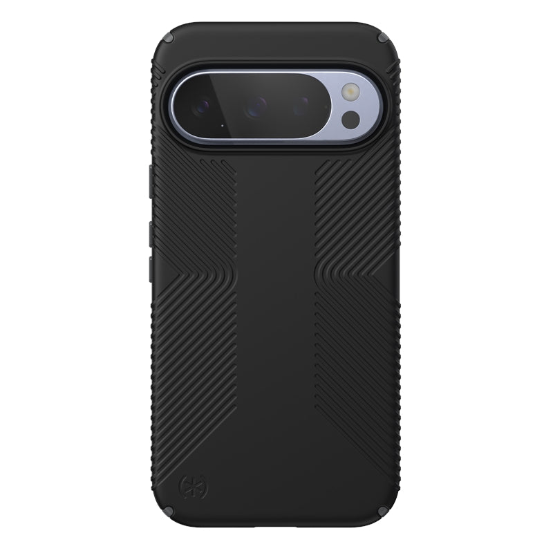 Speck Presidio2 Grip Magnet dėklas Google Pixel 10 Pro XL (Juoda/Skalūno Pilka)