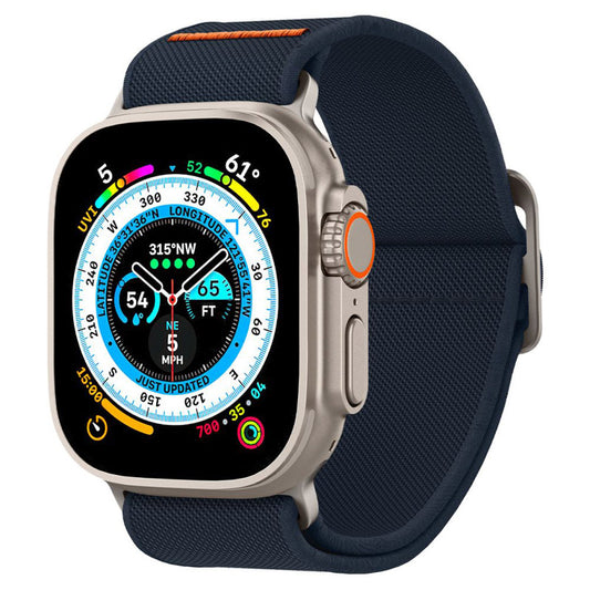 Spigen Fit Lite Ultra - dirželis, skirtas „Apple Watch“ 42/44/45/49 mm (tamsiai mėlyna)