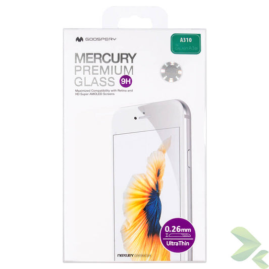 Mercury Premium Glass – grūdinto stiklo ekrano apsauga 9H, skirta „Samsung Galaxy A3 (2016)“