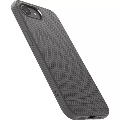 Spigen Liquid Air – dėklas skirtas „iPhone 16e“ (marmuro pilka)
