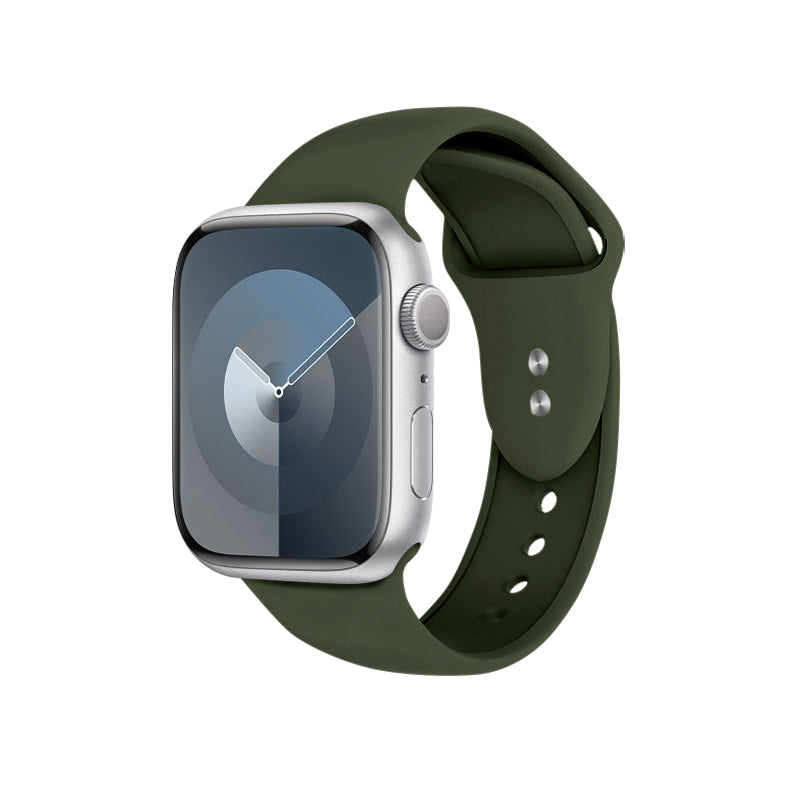 Crong Liquid – Apple Watch apyrankė 38/40/41/42 mm (žalia)