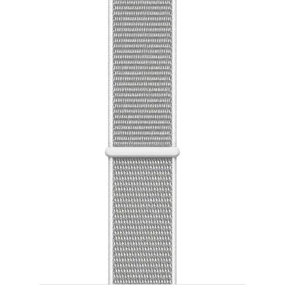 Crong Nylon - sportinė apyrankė, skirta „Apple Watch“ 38/40/41/42 mm (sidabro pilka)