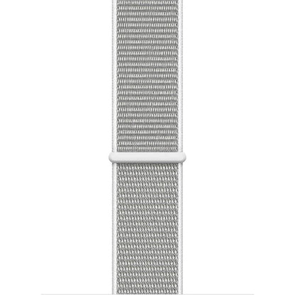 Crong Nylon - sportinė apyrankė, skirta „Apple Watch“ 38/40/41/42 mm (sidabro pilka)
