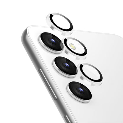Crong Lens Ring - Grūdintas stiklas, skirtas Samsung Galaxy S24 kameros objektyvui (skaidrus)