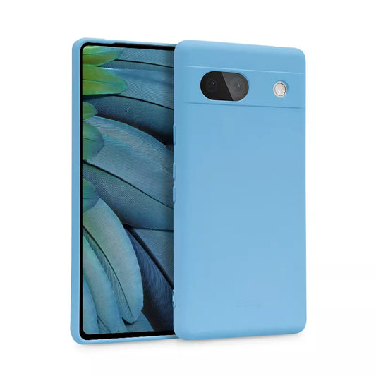 Crong Spalvotas dėklas – Google Pixel 7A dėklas (Mėlyna)
