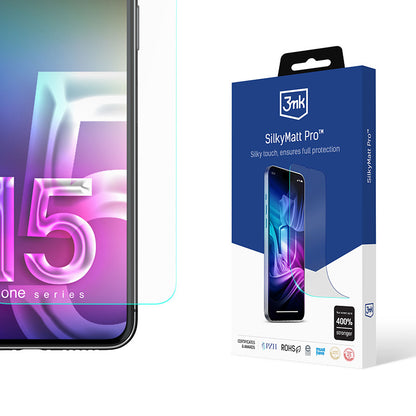 3mk Silky Matt Pro - Matinė apsauginė plėvelė "iPhone 15 Pro Max