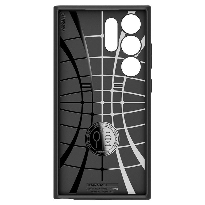 Spigen Optik Armor – dėklas, skirtas Samsung Galaxy S24 Ultra (juodas)