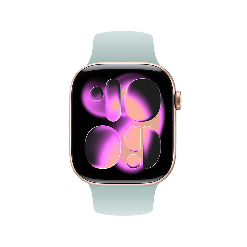 Crong Liquid – dirželis skirtas Apple Watch 38/40/41/42 mm (mėtos spalvos)