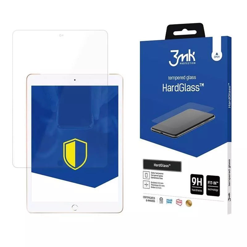 3mk HardGlass - Grūdintas stiklas, skirtas iPad 10.2” (2021-2019)