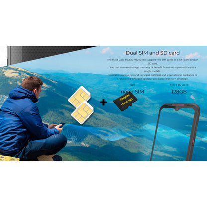 Energizer HardCase H620S - Išmanusis telefonas 4 GB RAM, 64 GB, 6,2 colio, 4G, Dual Sim, EU (juodas)