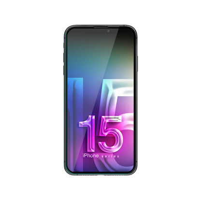 3mk HardGlass Max Lite – grūdintas stiklas „iPhone 15“ (juoda)