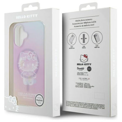 Hello Kitty IML 50-mečio jubiliejus MagSafe – dėklas, skirtas iPhone 16 (rožinis)