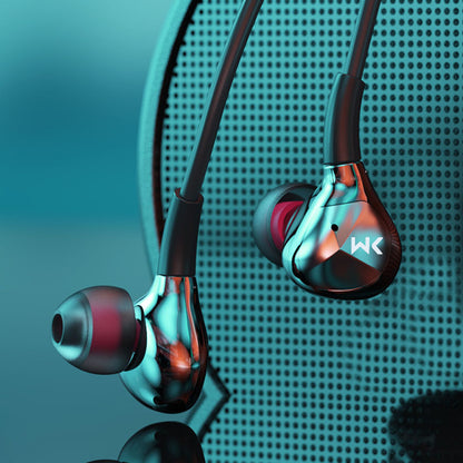 WEKOME YC06 Blackin Series - HiFi 3.5 mm laidinės ausinės (baltos)