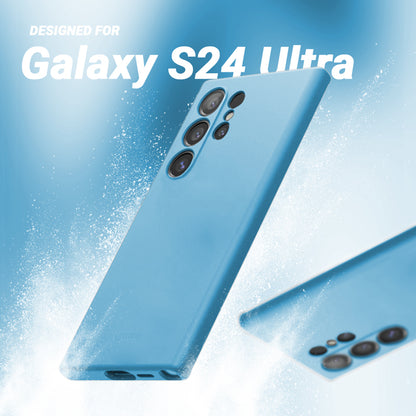 "Crong Color Cover" - "Samsung Galaxy S24 Ultra" dėklas (mėlynas)