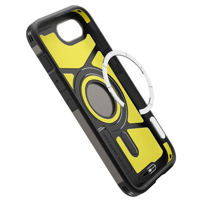 Spigen Tough Armor Mag MagSafe – dėklas iPhone 16e (švininė spalva)