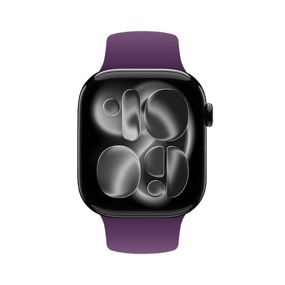 Crong Liquid - dirželis skirtas Apple Watch 44/45/46/49 mm (slyvų spalvos)