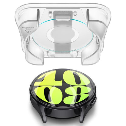 Spigen GLAS.TR EZ FIT 2-Pack – grūdintas stiklas, skirtas Samsung Galaxy Watch 7 40 mm (2 vnt.)