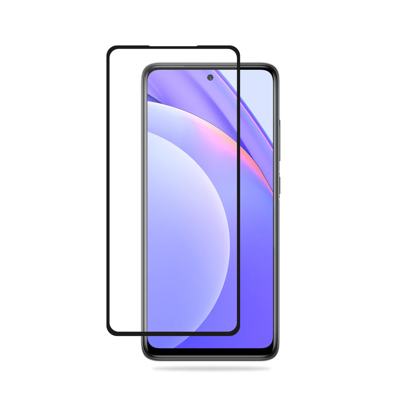 Crong 3D Armor Glass - 9H pilnos klijų grūdintas stiklas visam Xiaomi Mi 10T Lite ekranui