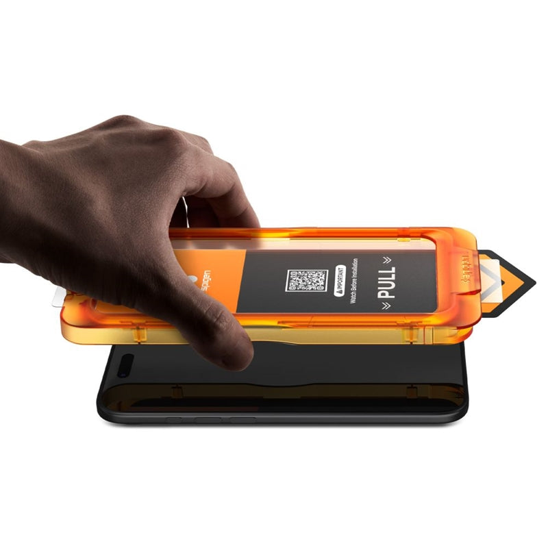 Spigen Glas.tR AlignMaster Slim 3-Pack – Grūdintas stiklas, skirtas Apple iPhone 17 Pro Max (3 vnt.)