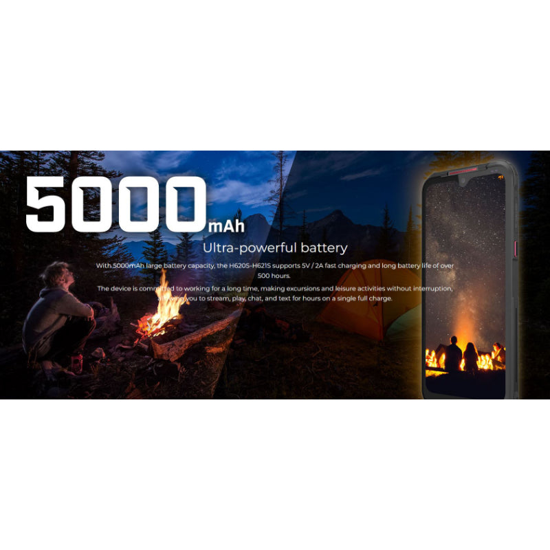 Energizer HardCase H620S - Išmanusis telefonas 4 GB RAM, 64 GB, 6,2 colio, 4G, Dual Sim, EU (juodas)