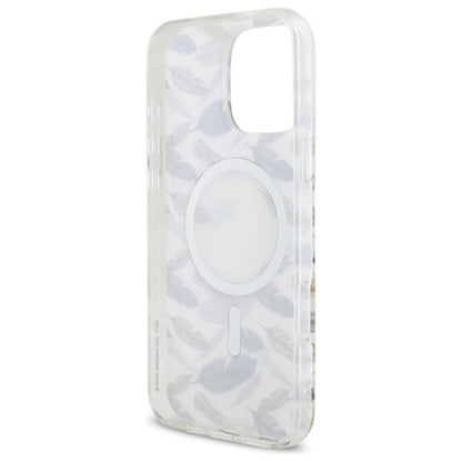 Hello Kitty IML Golden Leaves MagSafe - dėklas iPhone 16 Pro Max (baltas)