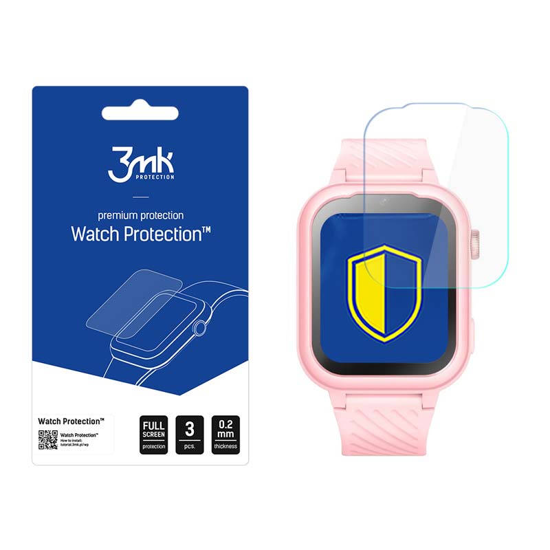 3mk Watch Protection ARC+ - Apsauginė plėvelė, skirta Garett Kids Essa (3 vnt.)
