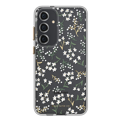 Rifle Paper Clear - Samsung Galaxy S24+ dėklas (Petite Fleurs)