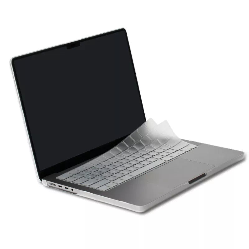 Moshi ClearGuard MB – Klaviatūros apsauga, skirta „MacBook Pro“ 14 col. / 16 col. / „MacBook Air“ 13,6 col. / 15 col. („M4“ / „M3“ / „M2“ / 2025–2022 m.) (JAV išdėstymas)