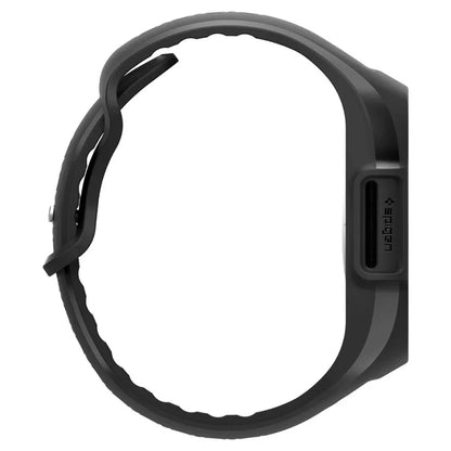 Spigen Liquid Air Pro – dirželis su dėklu, skirtu Apple Watch 10 46 mm (matinė juoda)